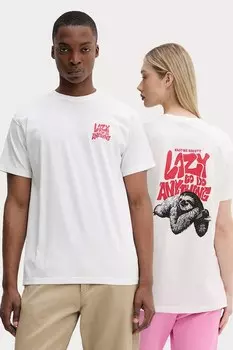 Хлопковая футболка Kaotiko, белый