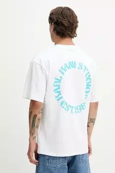 Хлопковая футболка Karl Kani, белый