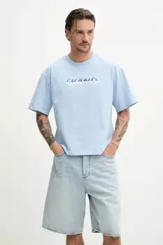 Хлопковая футболка Karl Kani, синий