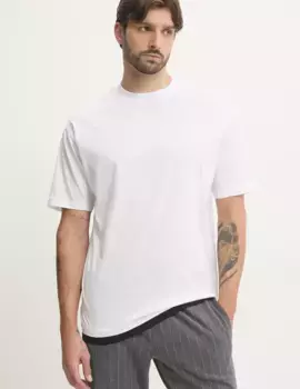 Хлопковая футболка Karl Lagerfeld, белый