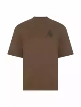 Хлопковая футболка Kilie The ATTICO, зелёный