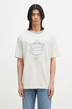 Хлопковая футболка Le T-Shirt Drule Cup Drle De Monsieur, серый