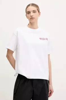 Хлопковая футболка Leffinge Fila, белый