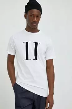 Хлопковая футболка Les Deux, белый