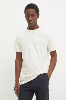 Хлопковая футболка Les Deux, бежевый