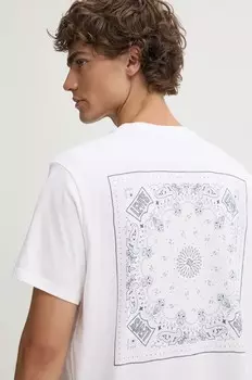 Хлопковая футболка Levi's, белый