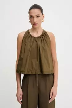 Хлопковая футболка Levi'S, бежевый