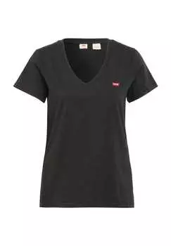 Хлопковая футболка Levi'S, черный