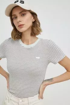 Хлопковая футболка Levi's, мультиколор