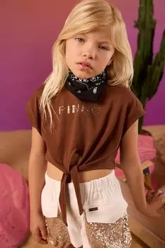 Хлопковая футболка Levi'S, розовый