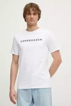 Хлопковая футболка Lindbergh, белый