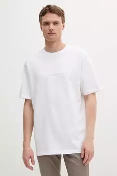 Хлопковая футболка Lindbergh, белый