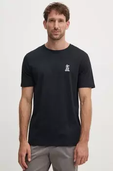 Хлопковая футболка Lindbergh, черный