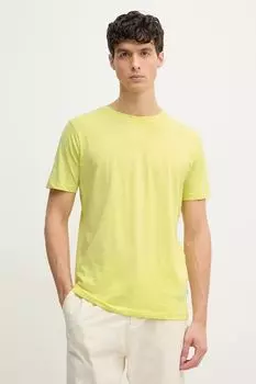 Хлопковая футболка Lindbergh, желтый