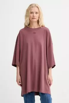 Хлопковая футболка Lippini Munthe, оранжевый