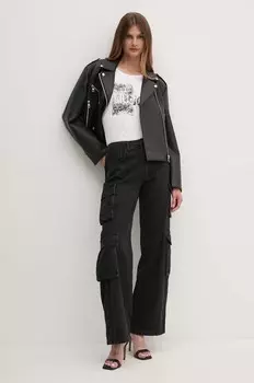 Хлопковая футболка Liu Jo, белый