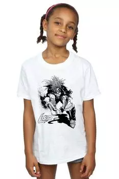 Хлопковая футболка Lobo Sketch DC Comics, белый