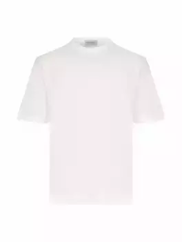 Хлопковая футболка Lorca John Smedley, белый