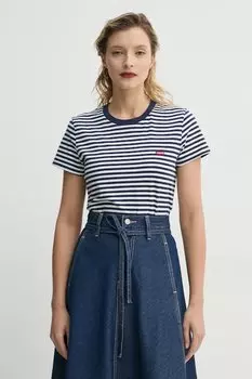 Хлопковая футболка LSE_PERFECT TEE Levi'S, темно-синий
