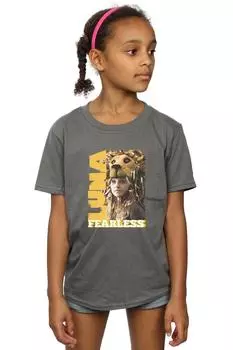 Хлопковая футболка Luna Fearless Harry Potter, серый
