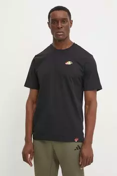 Хлопковая футболка M L M EMB TEE Adidas, черный