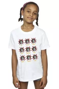 Хлопковая футболка Many Moods Of Buddy Elf, белый