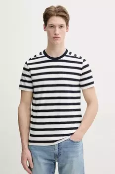 Хлопковая футболка Marc O'Polo, белый