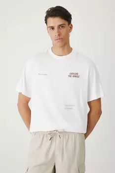 Хлопковая футболка Medicine, белый