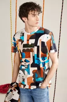 Хлопковая футболка Medicine, белый