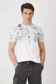 Хлопковая футболка Medicine, белый