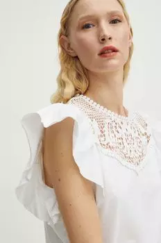 Хлопковая футболка Medicine, белый