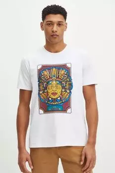 Хлопковая футболка Medicine, белый