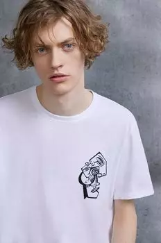 Хлопковая футболка Medicine, белый