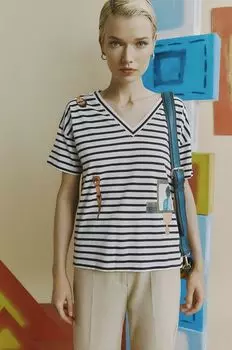 Хлопковая футболка Medicine, белый