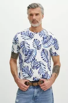 Хлопковая футболка Medicine, белый