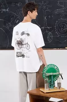 Хлопковая футболка Medicine, белый