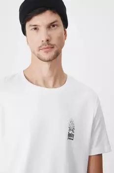 Хлопковая футболка Medicine, белый