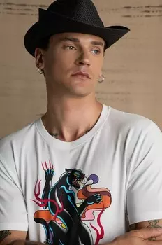 Хлопковая футболка Medicine, белый