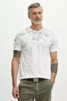 Хлопковая футболка Medicine, белый