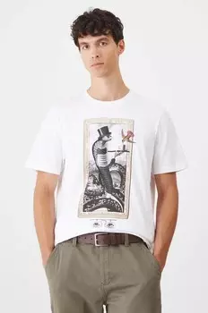 Хлопковая футболка Medicine, белый