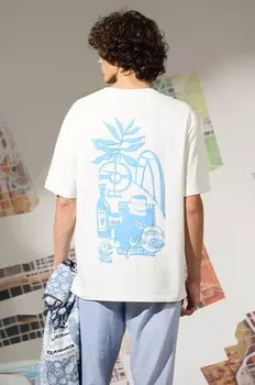 Хлопковая футболка Medicine, белый