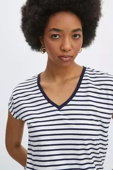 Хлопковая футболка Medicine, белый