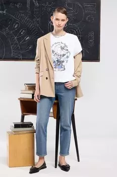 Хлопковая футболка Medicine, белый