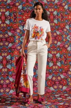 Хлопковая футболка Medicine, белый