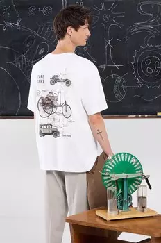 Хлопковая футболка Medicine, белый