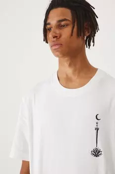 Хлопковая футболка Medicine, белый