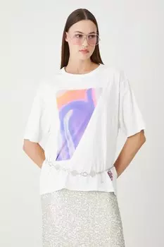 Хлопковая футболка Medicine, белый