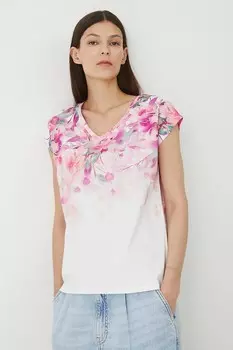 Хлопковая футболка Medicine, белый