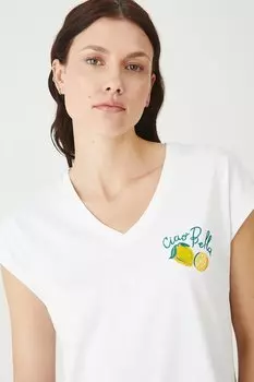 Хлопковая футболка Medicine, белый