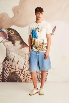 Хлопковая футболка Medicine, бежевый